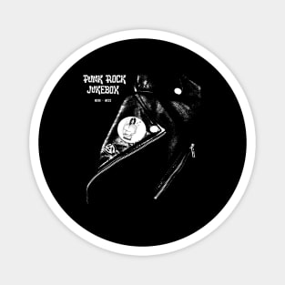 Punk Rock Jukebox - lapel BLACK Magnet